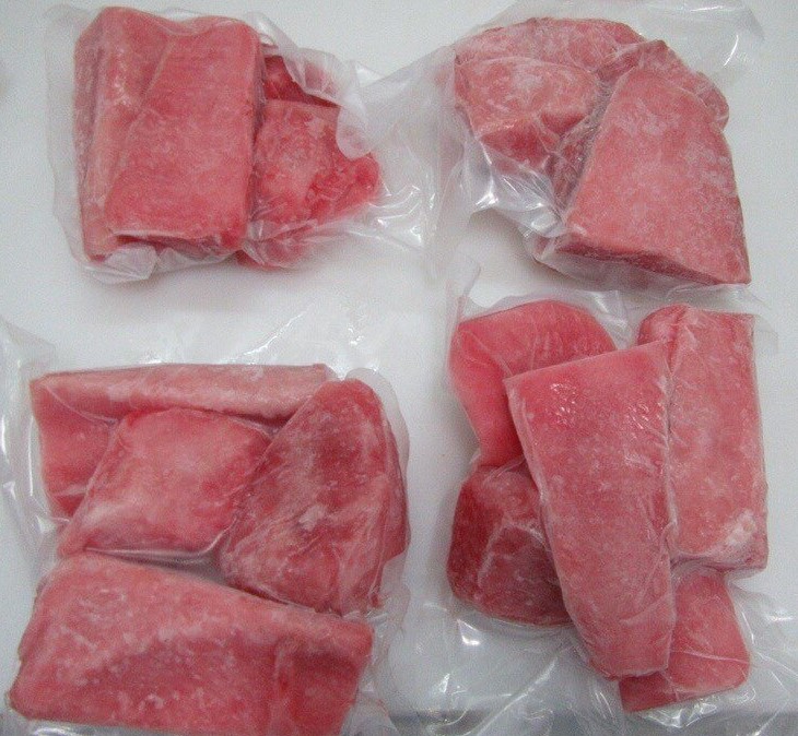 Tuna portionFrozen Yellowfin Tuna Portion