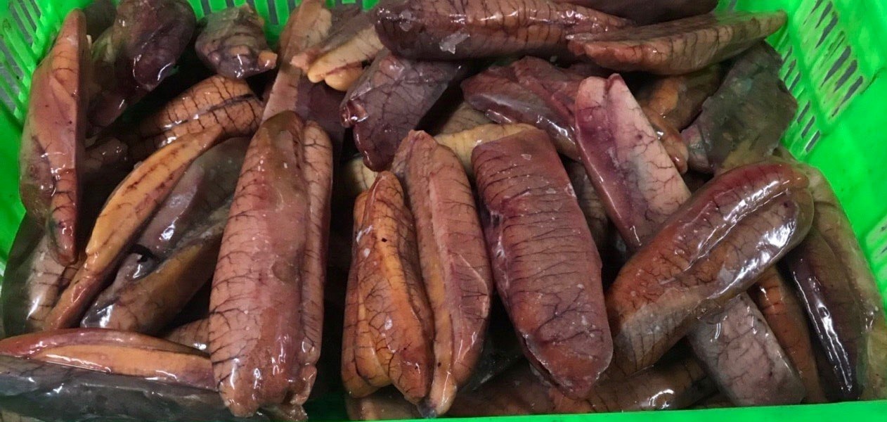 Frozen Skipjack tuna Roe
