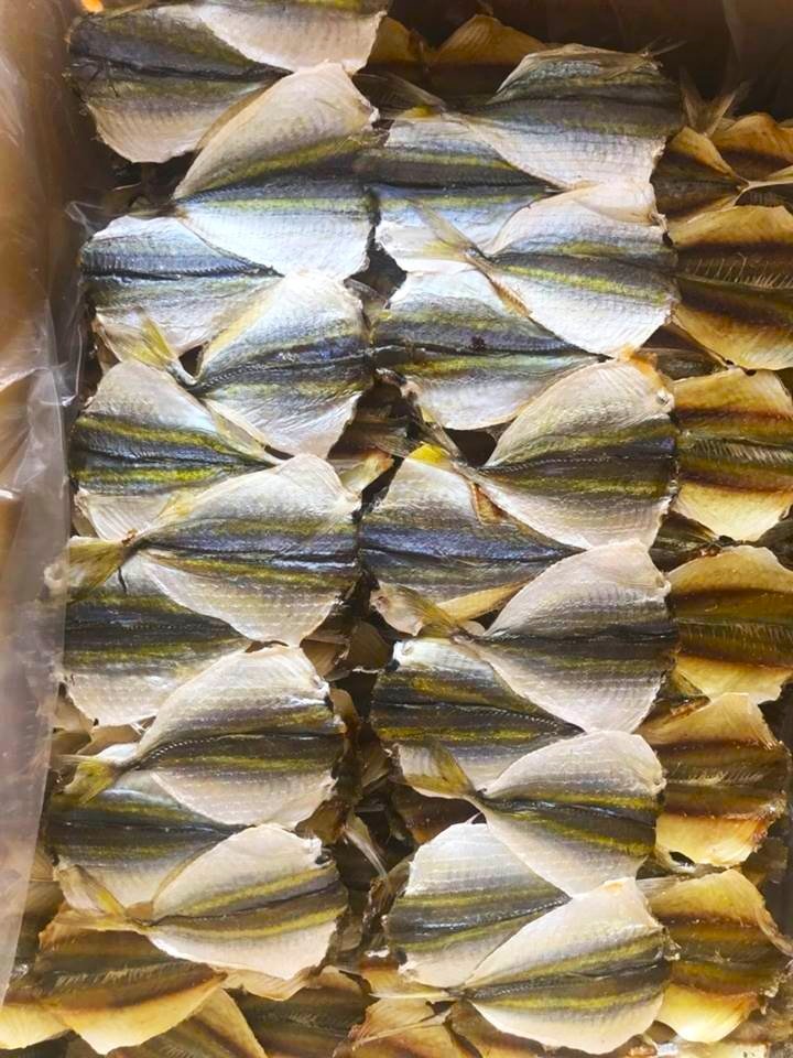 Dried Yellow Stripe Trevally