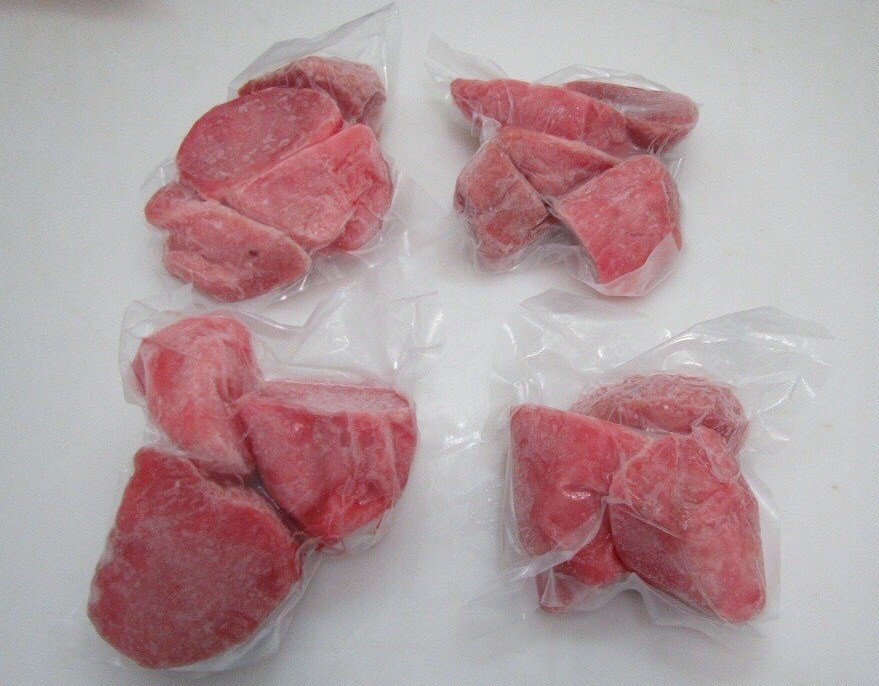 Tuna portionFrozen Yellowfin Tuna Portion