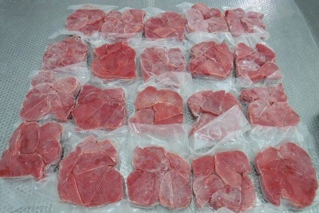Frozen Yellowfin Tuna Steak