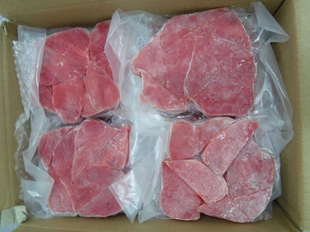 Frozen Yellowfin Tuna Steak