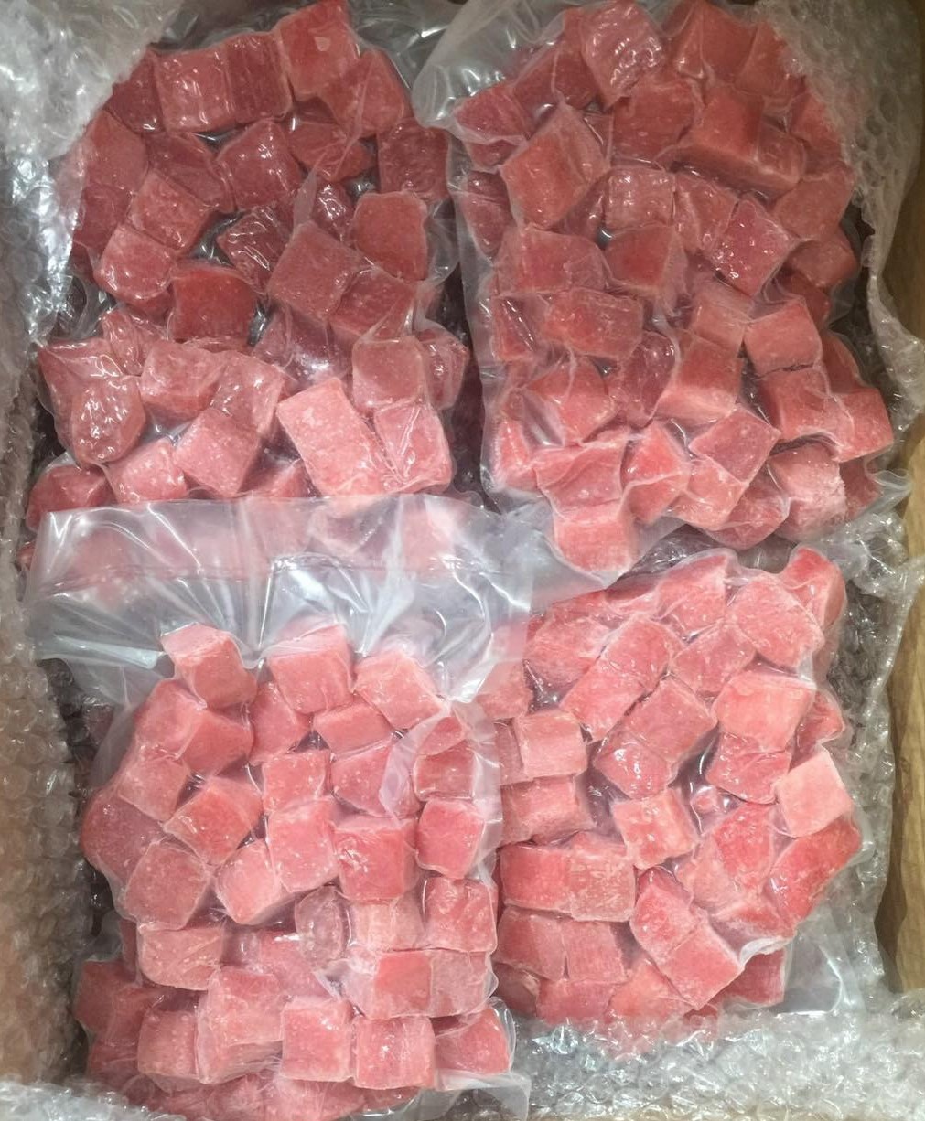 Frozen Yellowfin Tuna Cube
