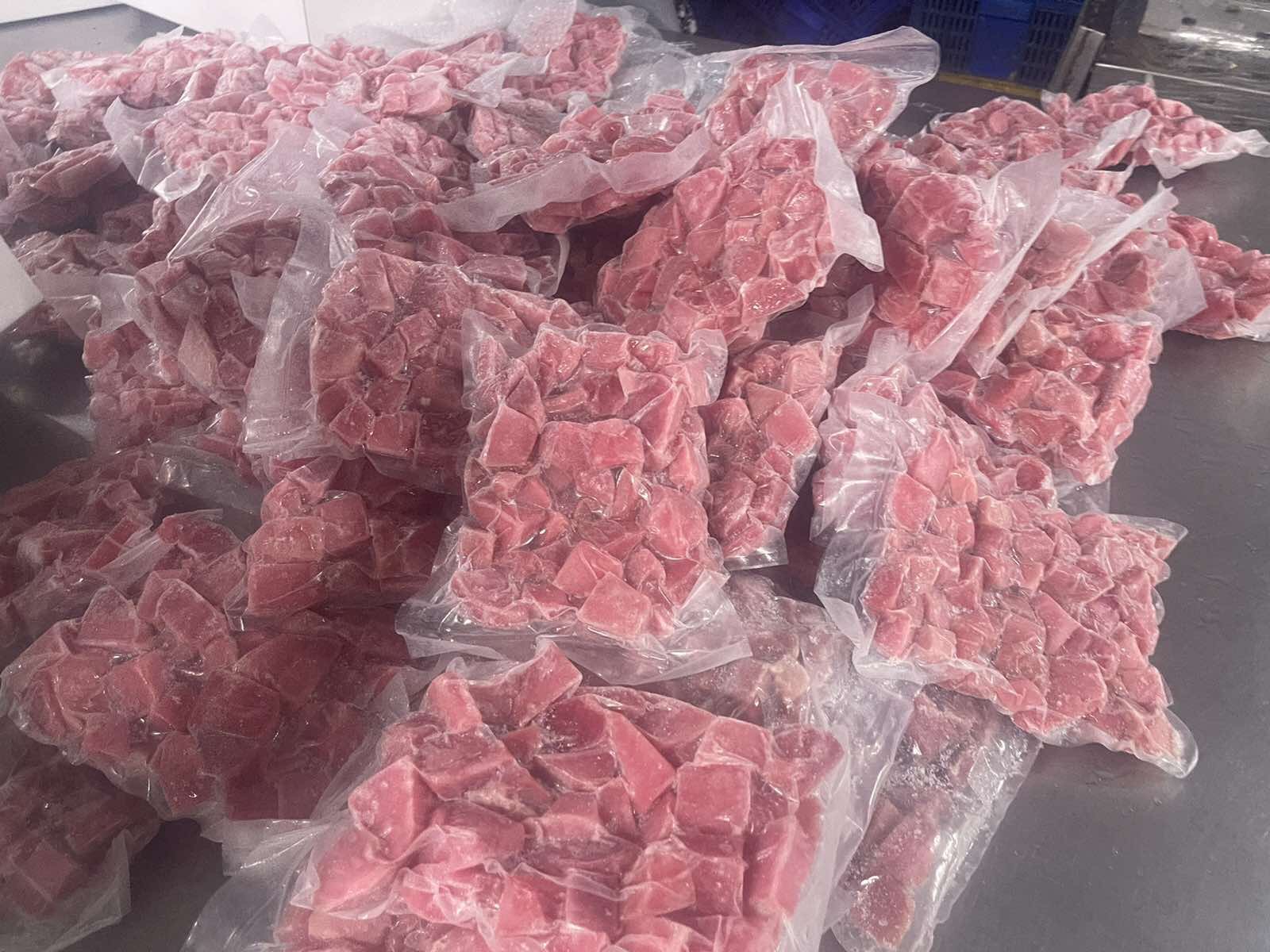 Frozen Yellowfin Tuna Cube
